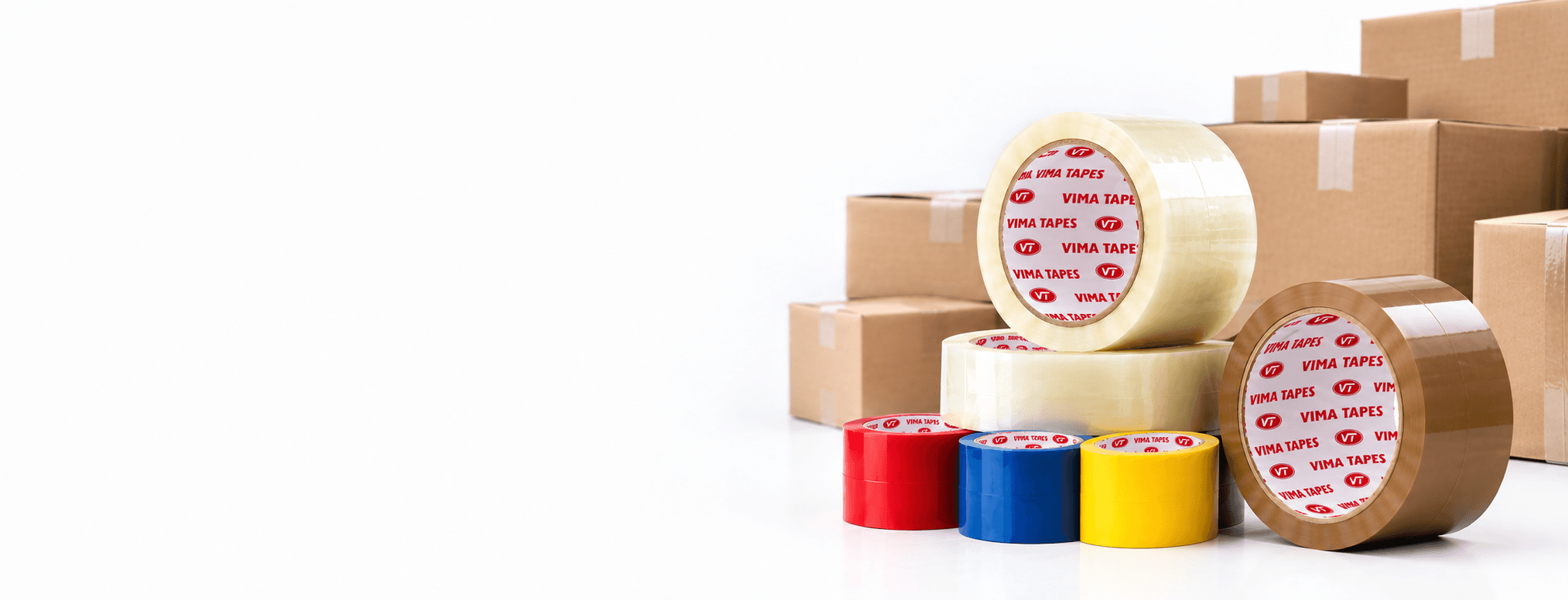 VIMA TAPES – BOPP Adhesive Packaging Tapes and Cardboard Boxes