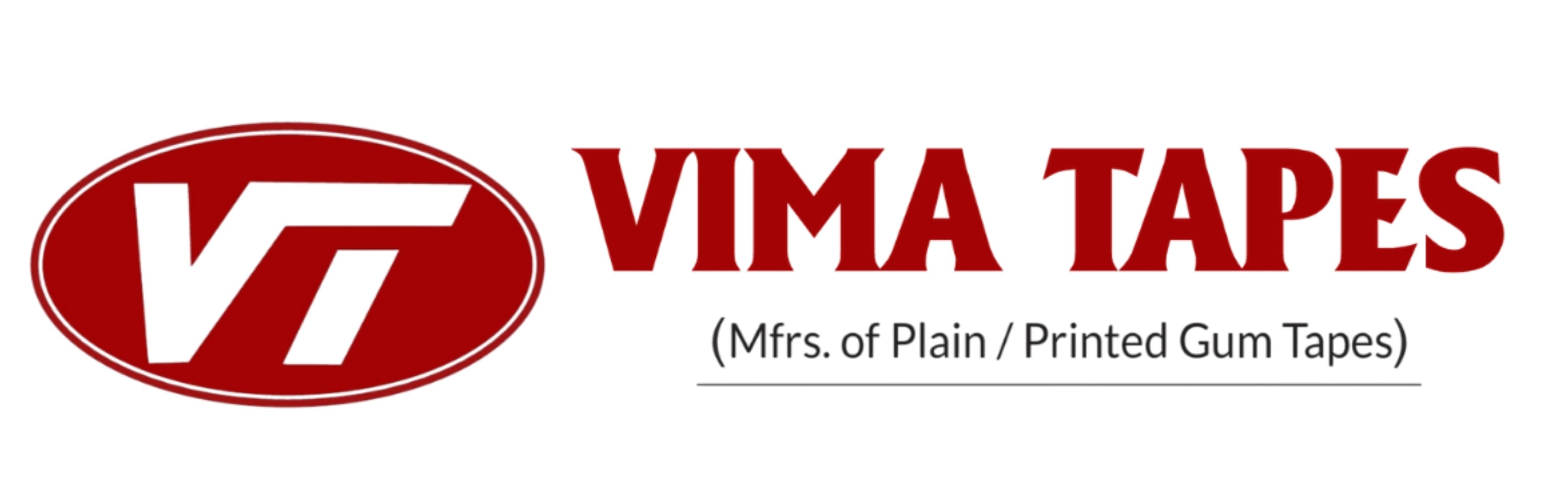 VIMA TAPES – Mfrs. of Plain / Printed Gum Tapes